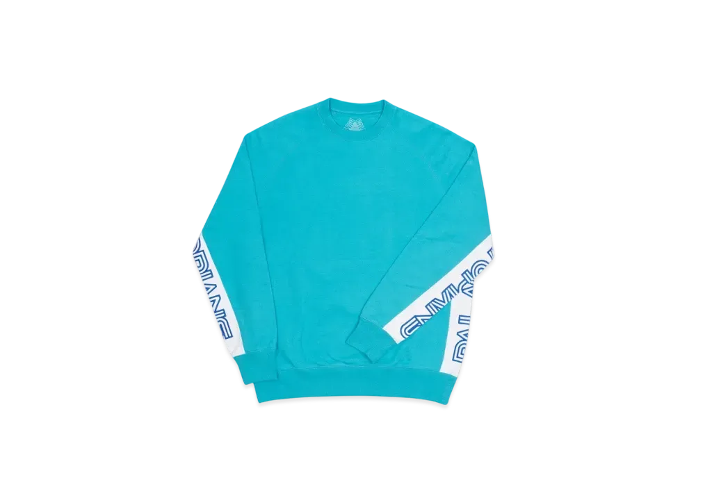 PALACE Utopians Sport Crew "Aqua"