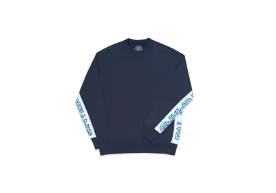 PALACE Utopians Sport Crew "Navy"