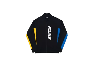 PALACE Mix Up Track Top "Black"
