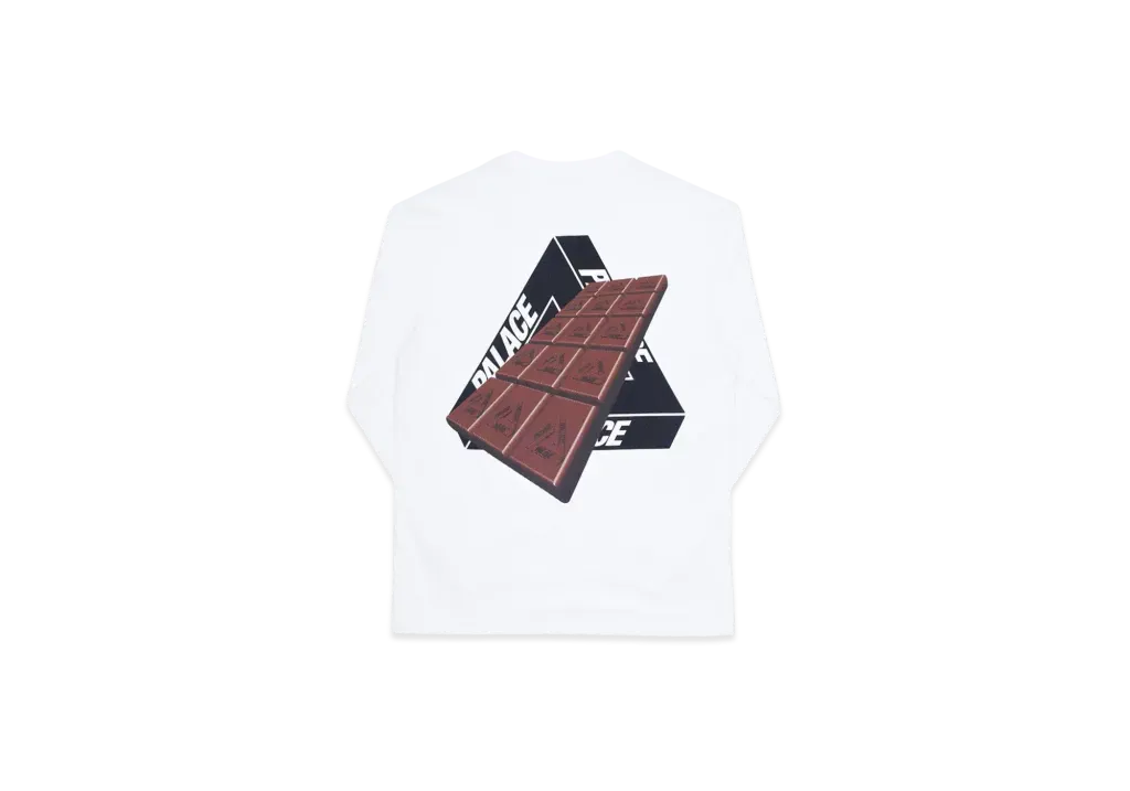 PALACE Tri-Coco Longsleeve "White"