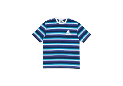 PALACE Thin Stripe T-Shirt "Blue"
