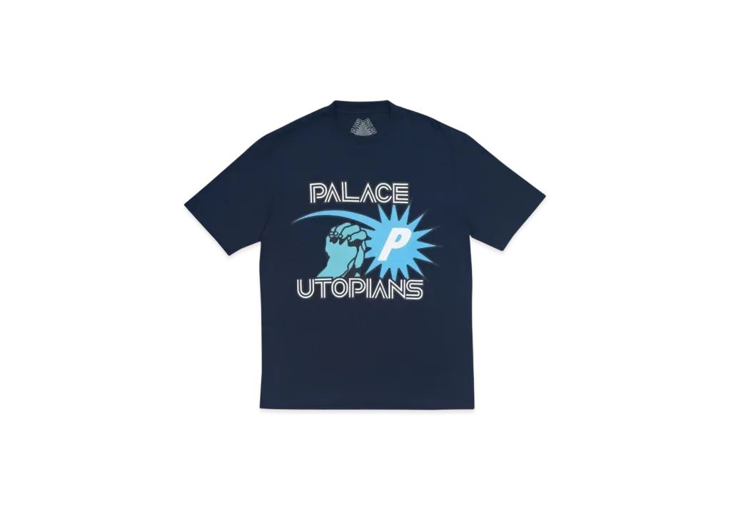 PALACE Utopians T-Shirt "Navy"