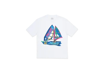 PALACE Tri-Sail T-Shirt "White"
