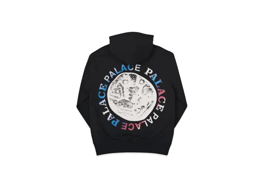 PALACE San Swirly Hood "Black"
