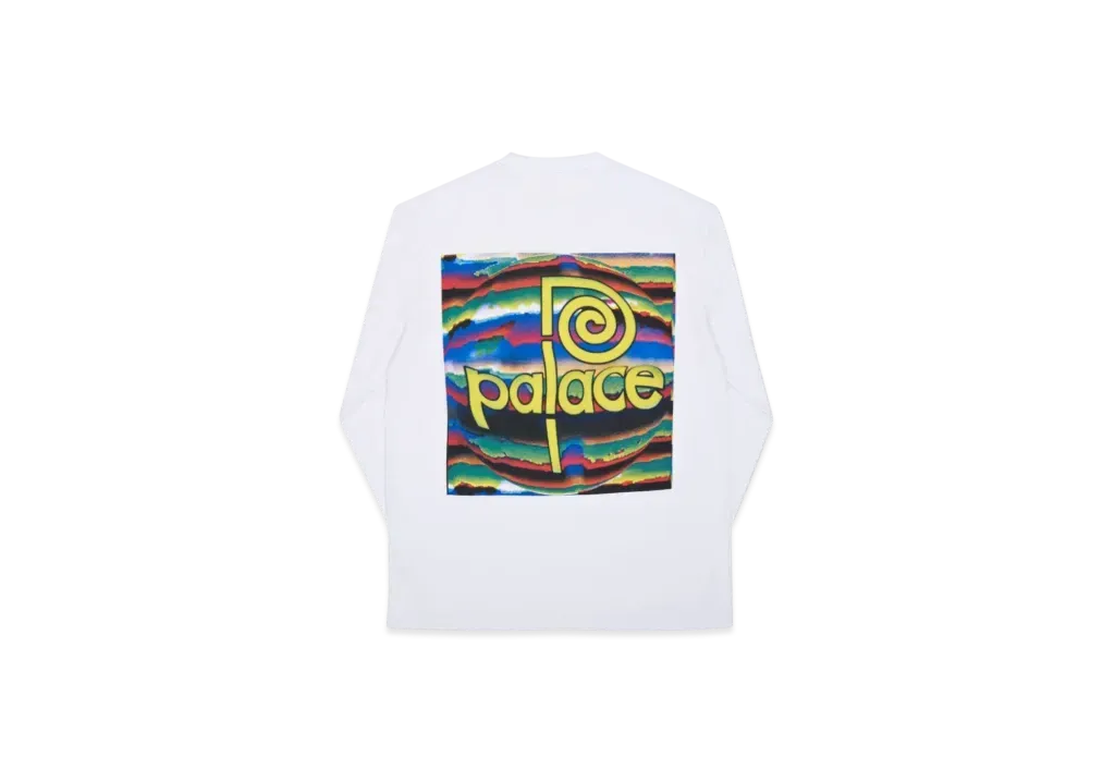 PALACE The Word Longsleeve "White"