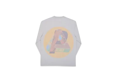 PALACE Multi P Longsleeve "Grey Marl"