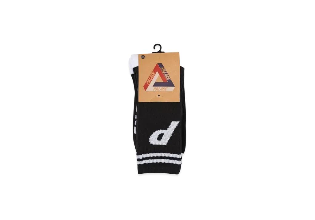 PALACE P Sock "Black"