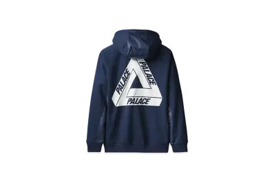 PALACE x Adidas French Terry Hood "Indigo White"