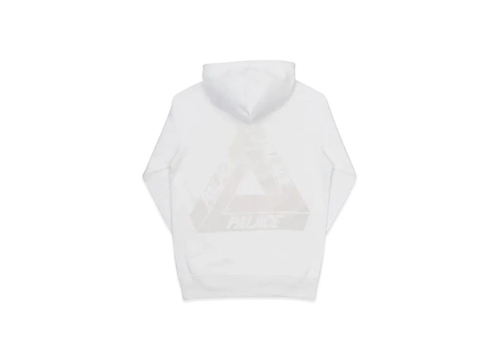 PALACE Flocka Hood "White"