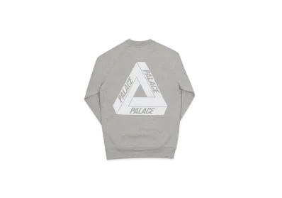 PALACE Flocka Crew "Grey Marl"