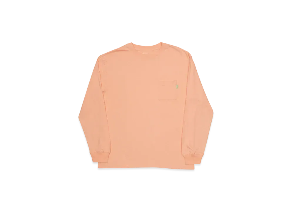 PALACE Pocket L/S T-Shirt "Shrimp"
