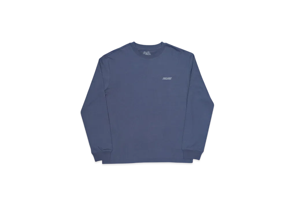PALACE Low Key L/S T-Shirt "Grey"