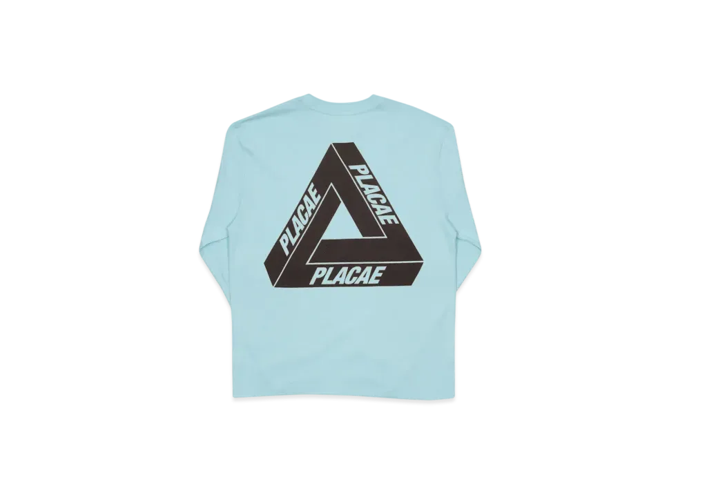 PALACE Placae L/S T-Shirt "Blue"
