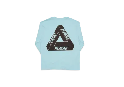 PALACE Placae L/S T-Shirt "Blue"