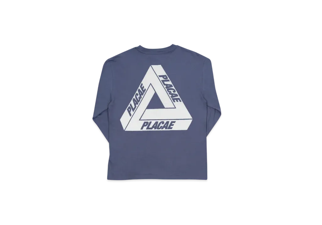 PALACE Placae L/S T-Shirt "Grey"