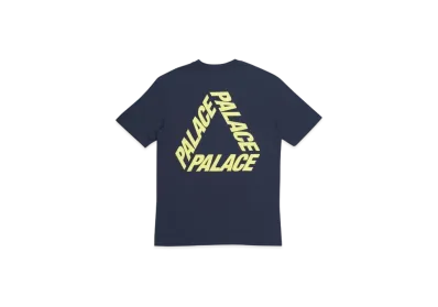 PALACE P 3 T-Shirt "Navy Yellow"