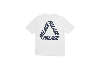 PALACE P 3 T-Shirt "White Navy"