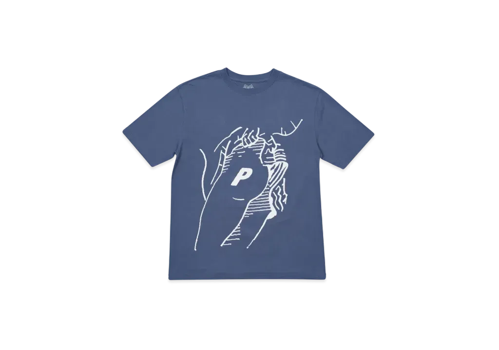 PALACE P-Bum T-Shirt "Grey"