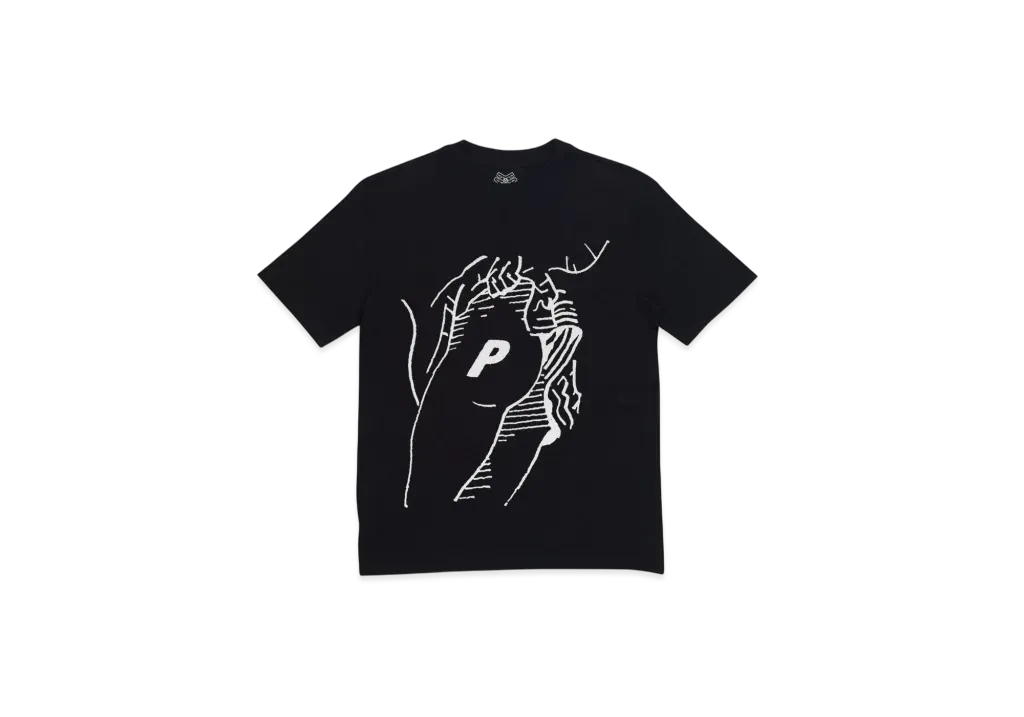 PALACE P-Bum T-Shirt "Black"