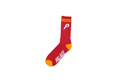 PALACE P Sock "Red"