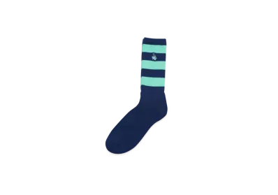PALACE Stripe Parrot Sock "Blue"