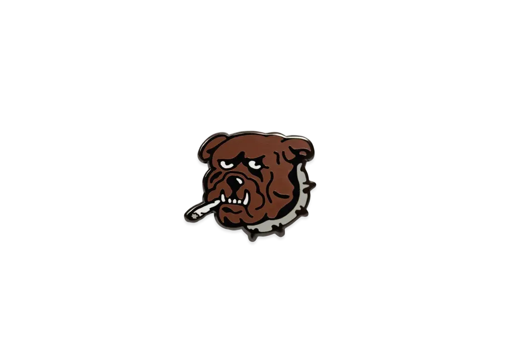 PALACE Zooted Pin Badge "Brown"