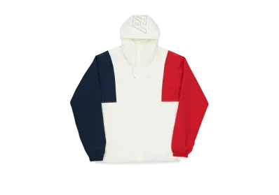 PALACE Hooded Arms Shell Top "White Navy"
