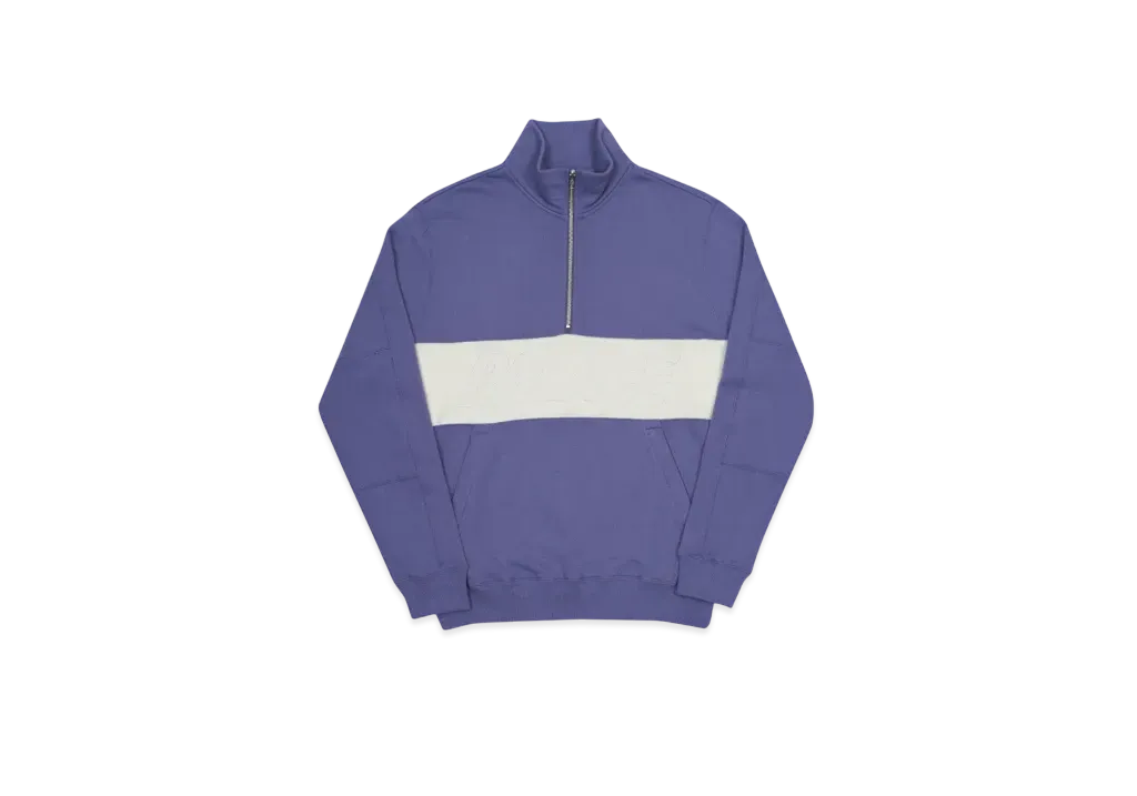 PALACE Half Way Track Top "Purple White"