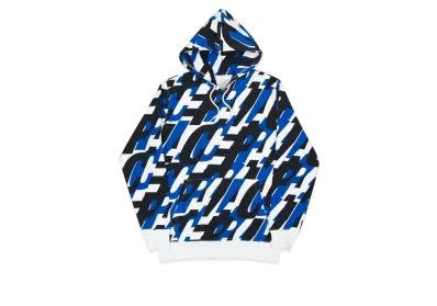 PALACE Repeat After Me Hood "White Black"