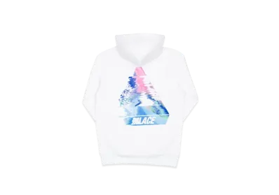 PALACE Tri-Smudge Hood "White"