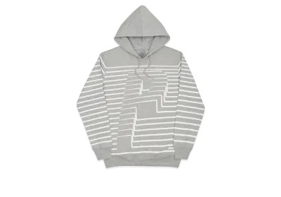 PALACE Striper Hood "Grey Marl"