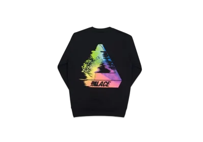 PALACE Tri-Smudge Crew "Black"