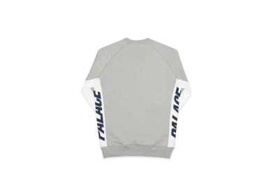 PALACE Blocker Crew "Grey Marl"