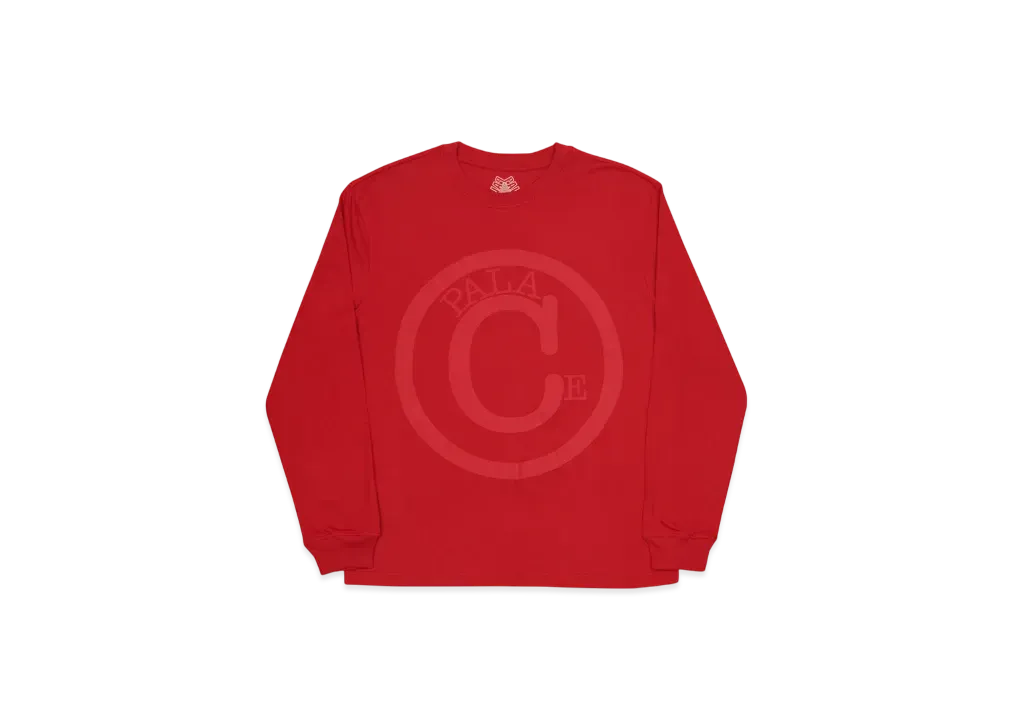 PALACE Copy L/S T-Shirt "Red"