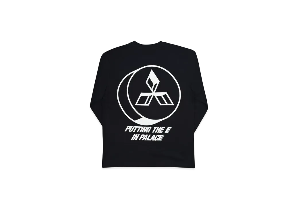 PALACE Turbo L/S T-Shirt "Black"