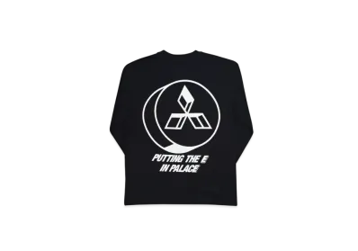 PALACE Turbo L/S T-Shirt "Black"