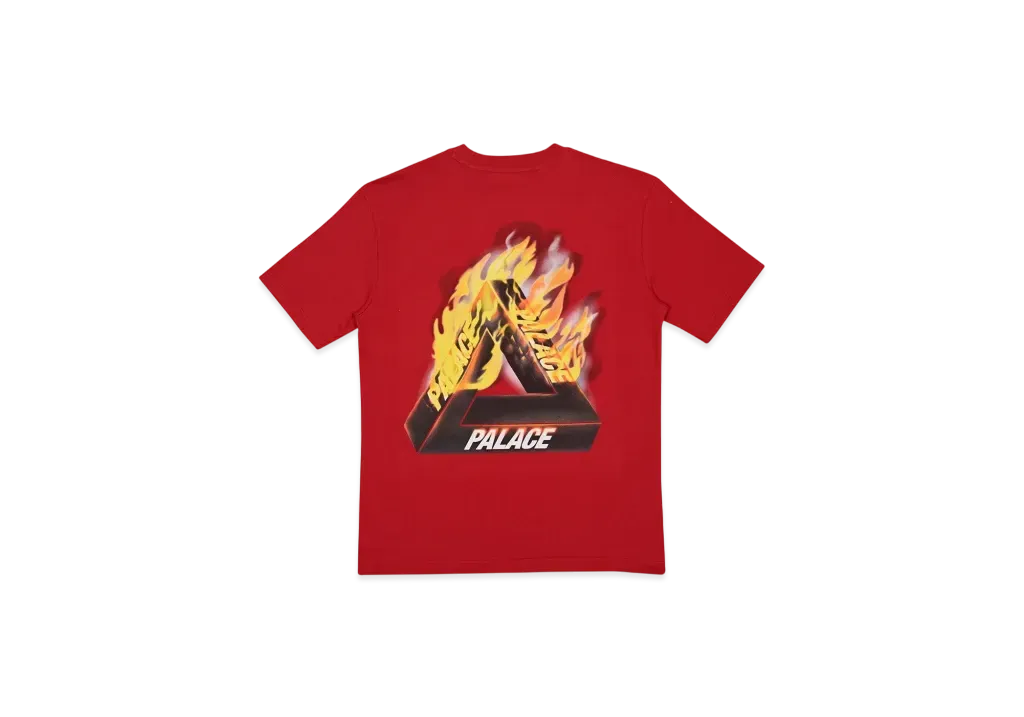 PALACE Tri-Fire T-Shirt "Red"