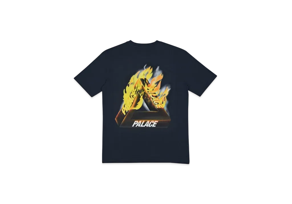 PALACE Tri-Fire T-Shirt "Navy"