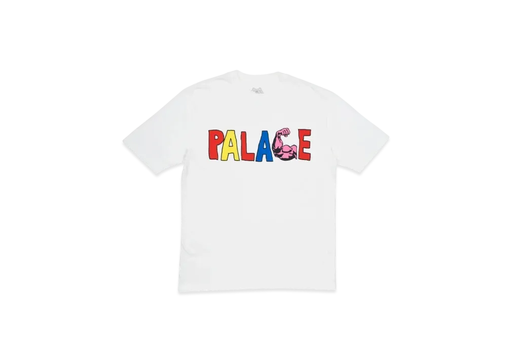 PALACE Muscle T-Shirt "White"