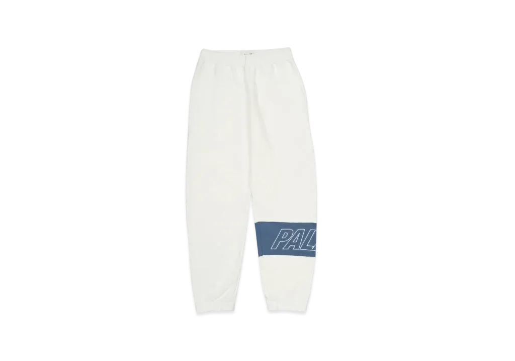 PALACE Half Way Track Bottom "White Blue"