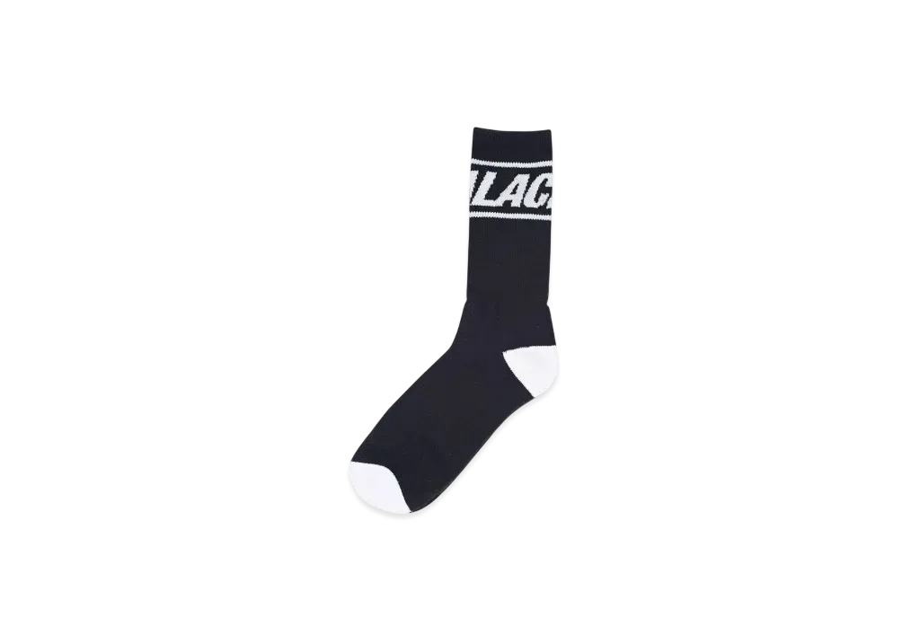 PALACE Font Sock "Black"