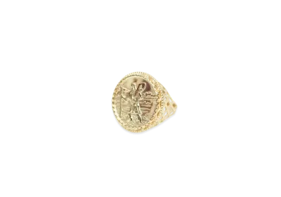 PALACE Saint Criss Ring "Gold"