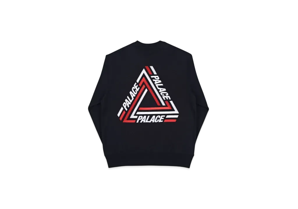 PALACE Tri-Crib Crew "Black"