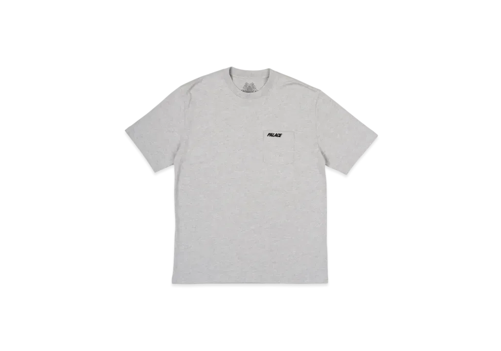 PALACE Pocket T-Shirt "Grey Marl"