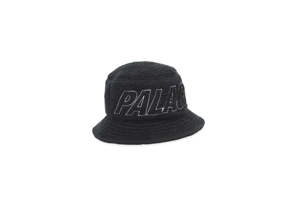 PALACE Polartec Flee Bucket "Black"