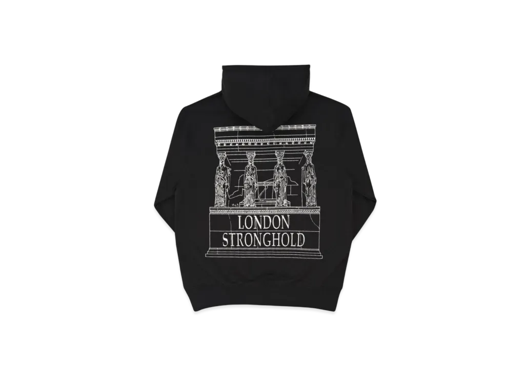 PALACE London Stronghold Hood "Black"