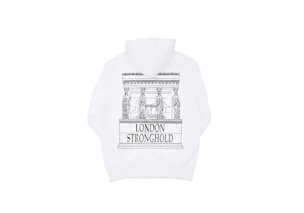PALACE London Stronghold Hood "White"