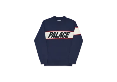 PALACE Logo Knit "Navy"