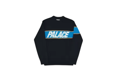 PALACE Logo Knit "Black"