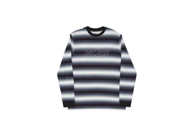 PALACE Fader Stripe Top "Black"